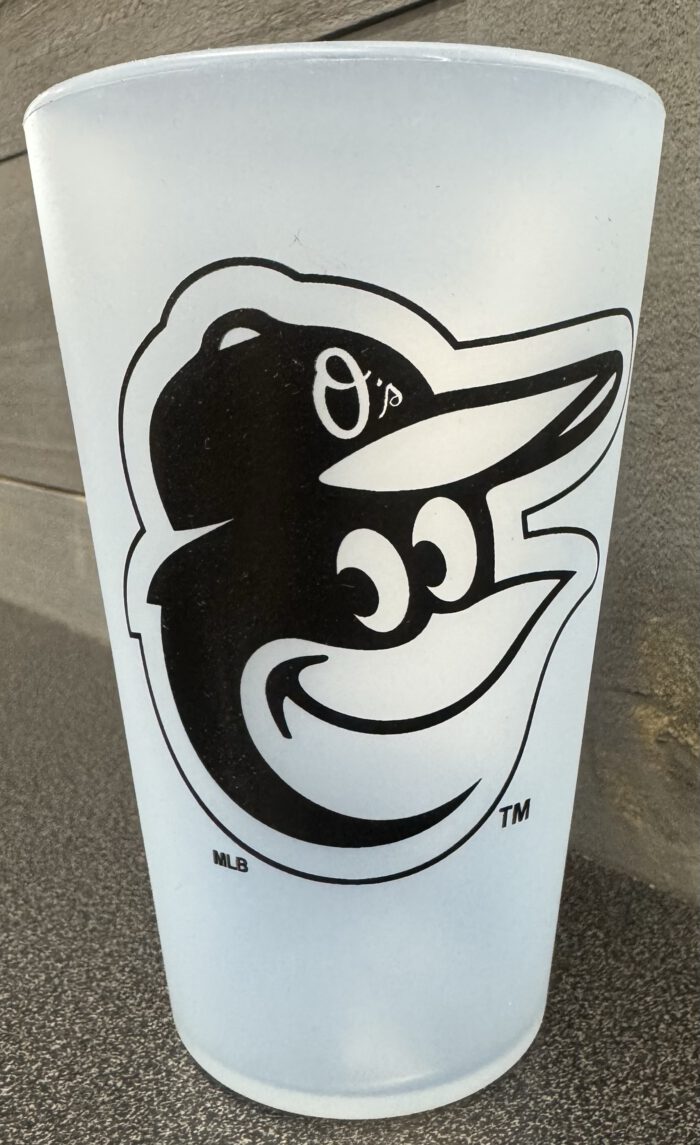 Baltimore Orioles 16 OZ. Silicone Pint Glass - Image 2