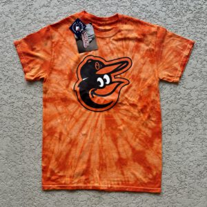 Baltimore Orioles Orange Tie Dye T-Shirt