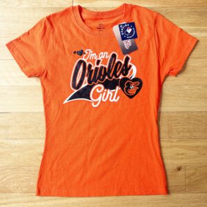 I’m An Orioles Girl Junior Ladies Tshirt