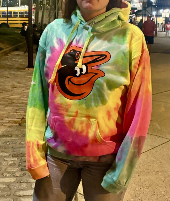 Baltimore Orioles Tie Dyed Hooded Sweatshirt