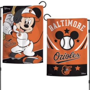 Mickey Mouse Loves The O’s Garden Flag