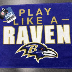 Play Like A Raven Rally Towel