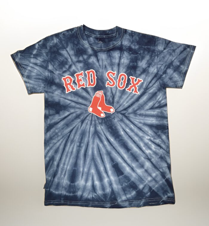 Boston Red Sox Blue Tie Dye T-Shirt