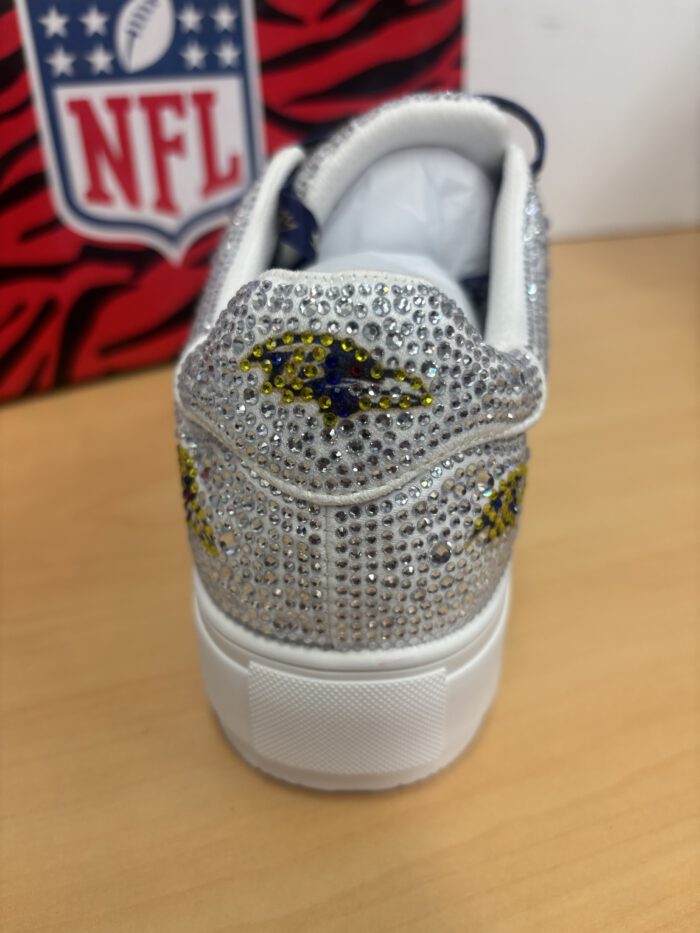 Baltimore Ravens Crystal Sneakers - Image 6