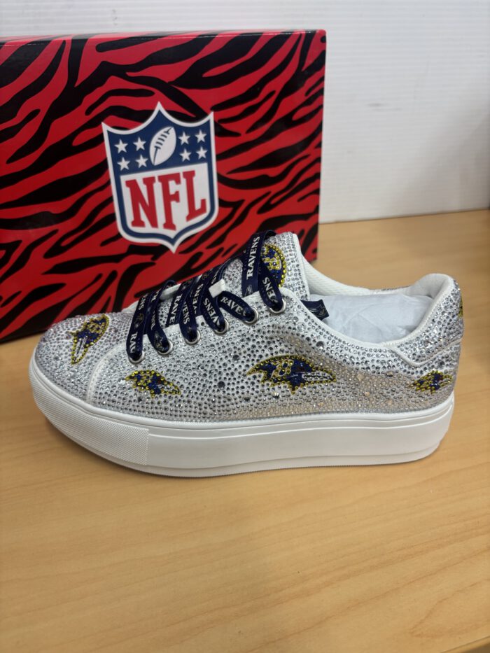Baltimore Ravens Crystal Sneakers - Image 4