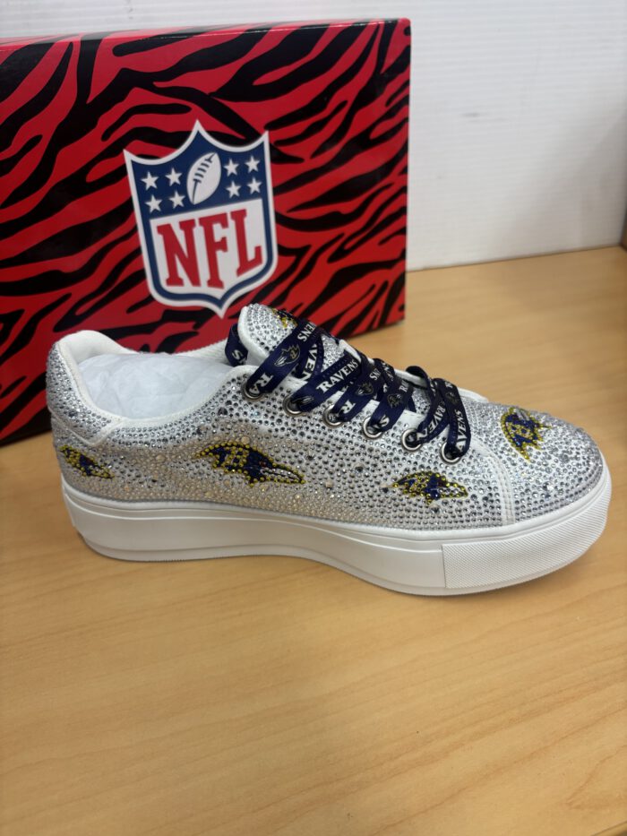 Baltimore Ravens Crystal Sneakers - Image 5