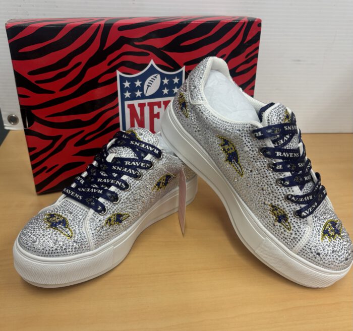 Baltimore Ravens Crystal Sneakers - Image 2