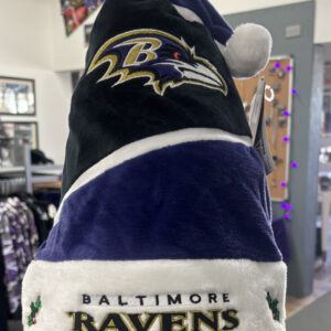Baltimore Ravens Santa Hat