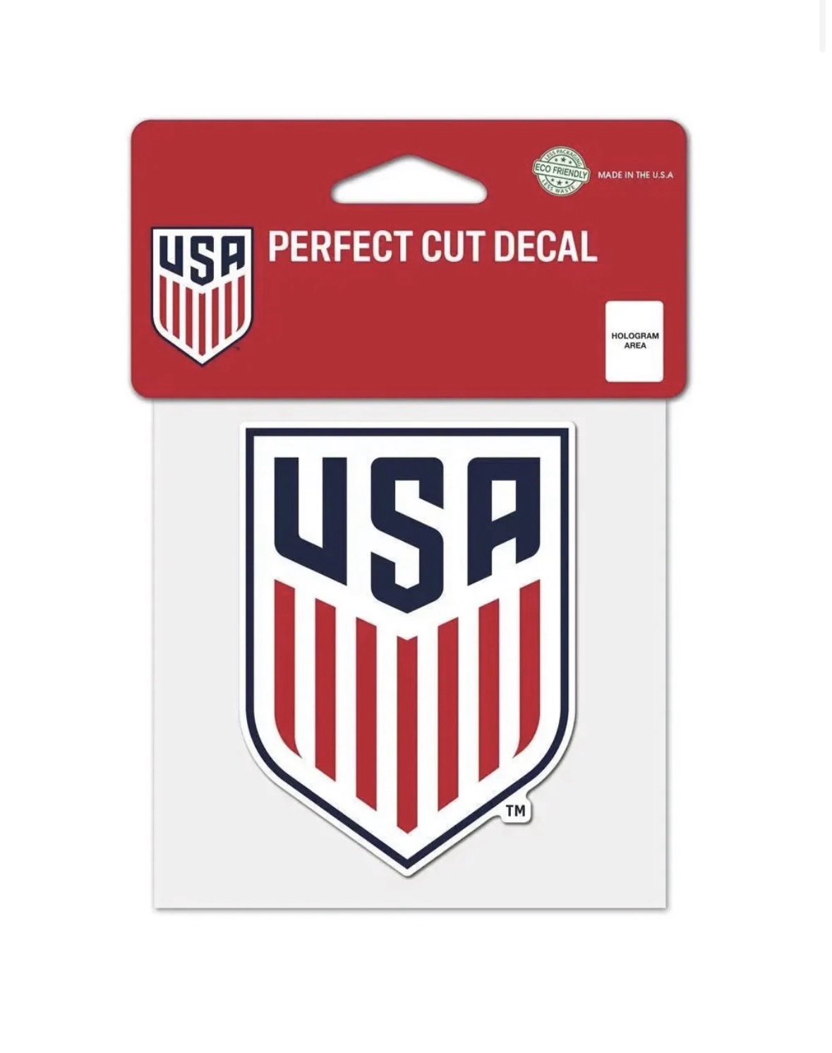 Wincraft Perfect Cut 4x4 USA Decal