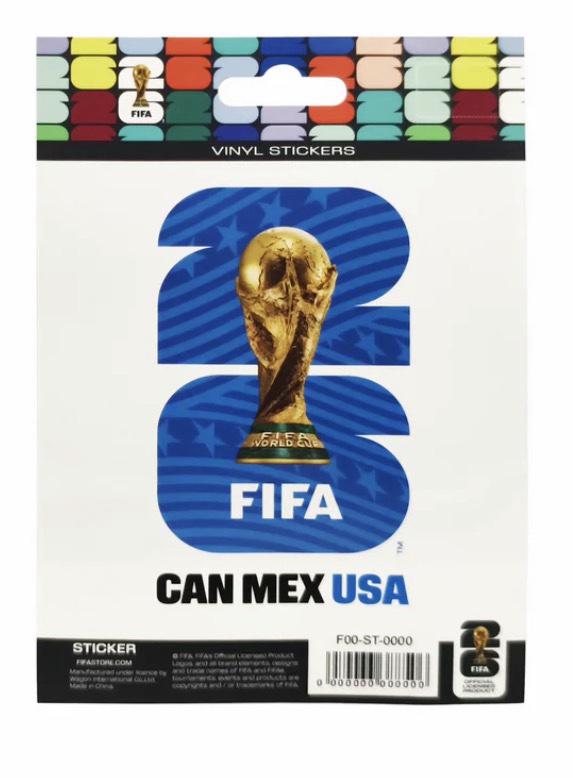FIFA World Cup 2026 Vinyl Sticker - USA