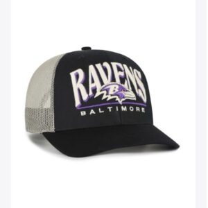 Baltimore Ravens Black Arid Strap 47 Trucker