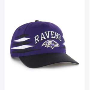 Baltimore Ravens Purple Diamond Cut 47 Hitch RF