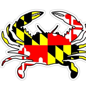 Maryland Crab Magnet Or Decal