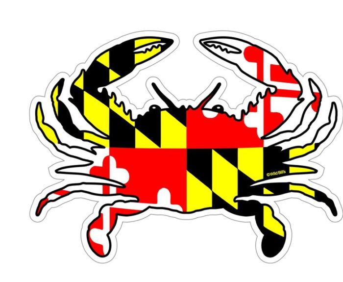 Maryland Crab Magnet Or Decal