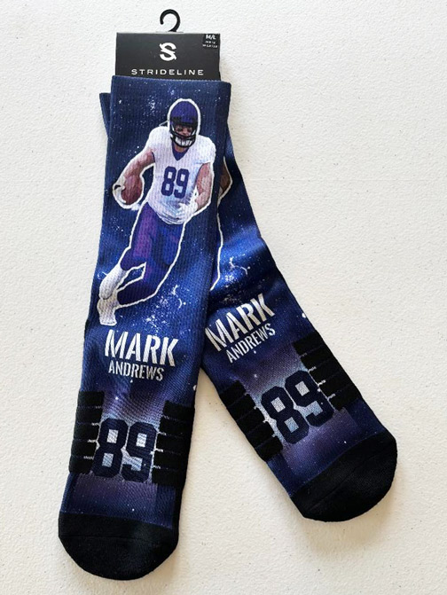Mark Andrews Galaxy Socks By Strideline