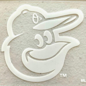 Baltimore Orioles 3"x 3" Multi-Use Decal