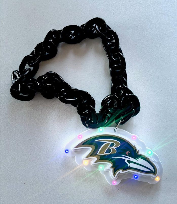 Baltimore Ravens Light Up Necklace