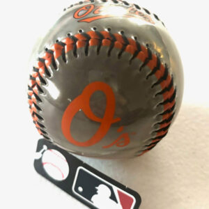 Baltimore Orioles Glass Baseball