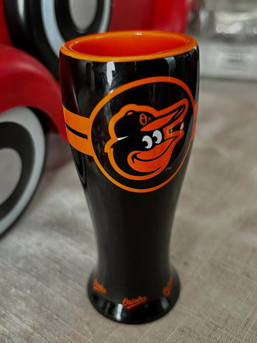 Baltimore Orioles Mini Pilsner Shot Glass