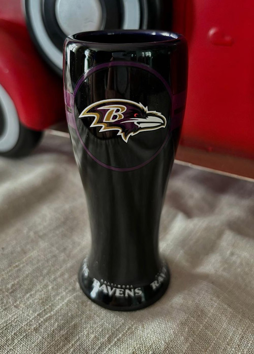 Baltimore Ravens Mini Pilsner Shot Glass
