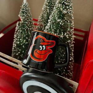 Baltimore Orioles Sculpted Mug Shot Glass